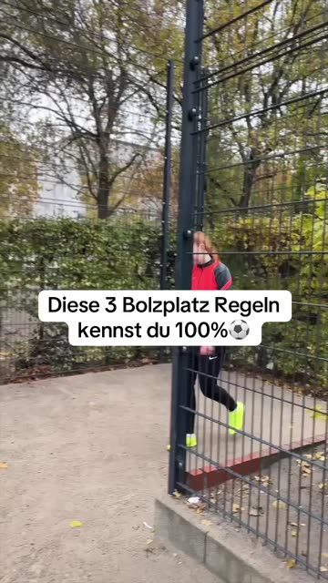 Was für Regeln gab es noch immer auf dem Bolzplatz?😂⚽️