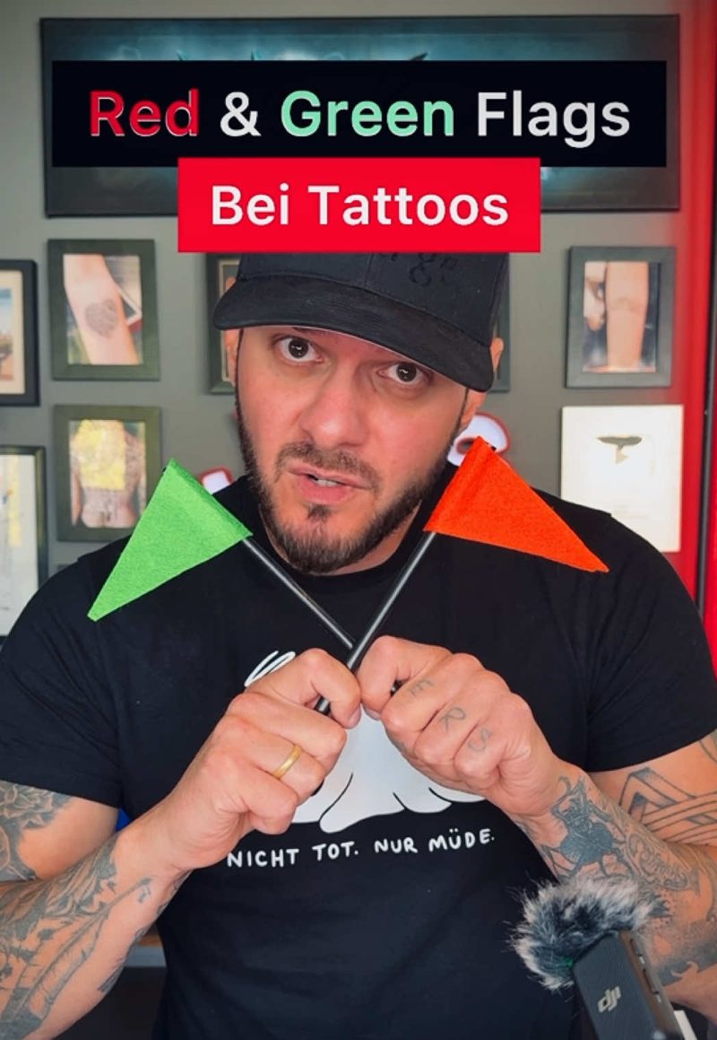 •Tattoo Red/Green Flags (3)• Den Tattoo Advents-Kalender (Stückzahl auf 200 limitiert) gibt es ab je