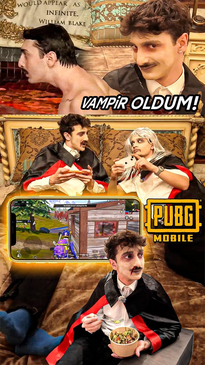 vampir.mp4 Sizde şimdi PUBG Mobile’ı indirip Gece Avcıları modunda rakiplerinize meydan okuyabilirsi