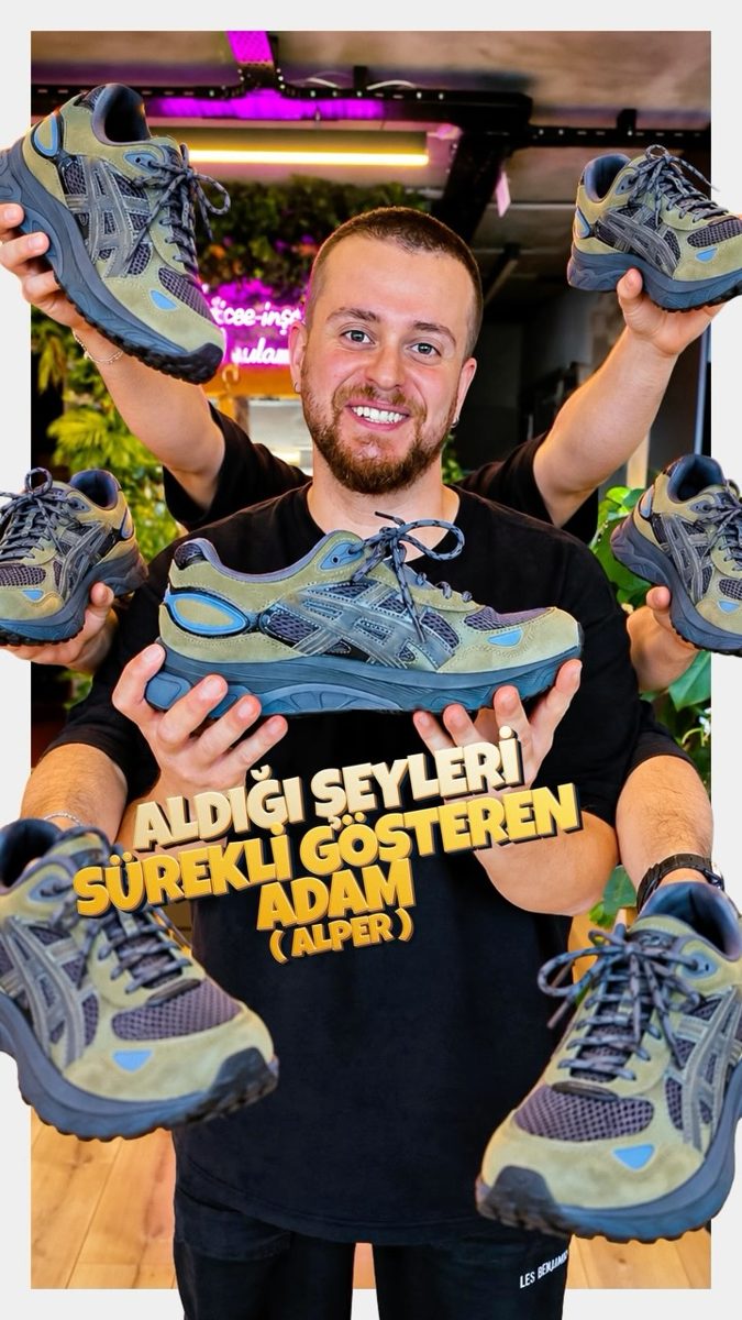 Herkesin hayatında vardır böyle tipler. GEL-NYC 2.0 👟 @asicstr @asics_sportstyle