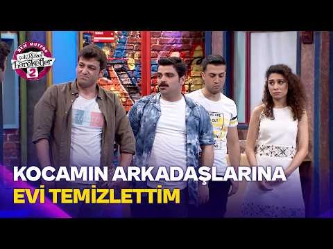 Kocamın Maç İzlemeye Gelen Arkadaşlarına Ev Temizleme Şoku (17.Bölüm) - Kurtaran Ekspres